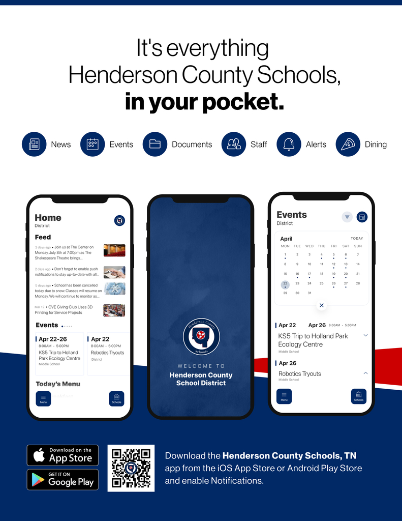 Henderson County Schools Phone App